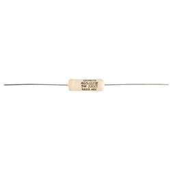 Ohmite AG5J220E 220R 5% 5W Audio Gold Wirewound Axial Resistor