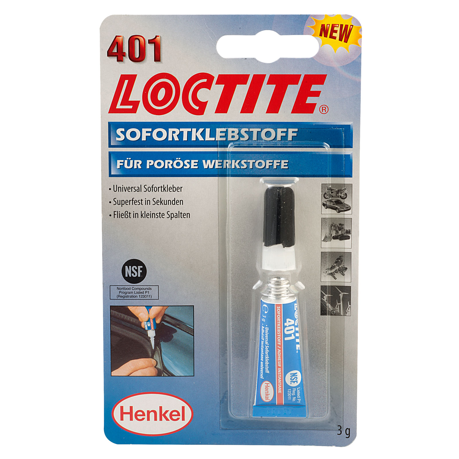 Loctite 87993 401 Instant Adhesive 3g