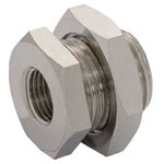 Norgren 160290048 Metric/ISO G Bulkhead Coupling M28 x 1.5 Ext. G1/2 Int.