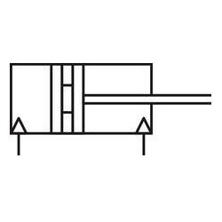 Norgren RM/8010/M/50 ø10mm Magnetic Piston Double Acting M5 Port 50mm Stroke