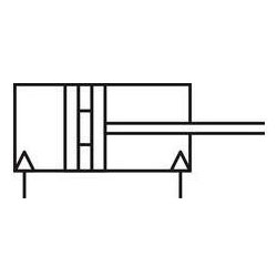 Norgren RM/8016/M/80 ø16mm Magnetic Piston Double Acting M5 Port 80mm Stroke