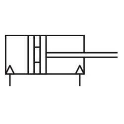 Norgren RM/8020/M/50 ø20mm Magnetic Piston Double Acting G1/8 Port 50mm Stroke