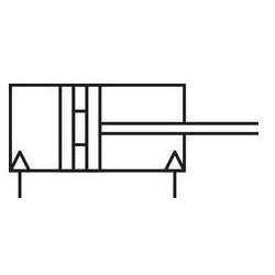 Norgren RM/8016/M/100 ø16mm Magnetic Piston Double Acting M5 Port 100mm Stroke