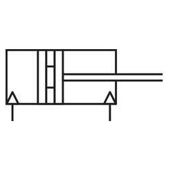 Norgren RM/8025/M/125 ø25mm Magnetic Piston Double Acting G1/8 Port 125mm Stroke