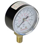 Norgren 18-013-013 Pneumatic Pressure Gauge 0-10 Bar ø50mm R1/8 Rear Port