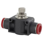 Norgren C00GE0400 Unidirectional Inline Flow Regulator 4mm Hose O/D