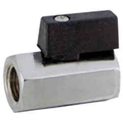 Norgren 601112128 Mini Ball Valve Through-Flow G1/4 Female/Female