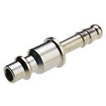 Norgren 237131300 Self-Venting Safety Coupling Plug Hose Barb 13mm