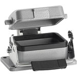 LAPP 10004000 EPIC® H-B 6 AD-LB Panel Mount Base with Cover Single Lever