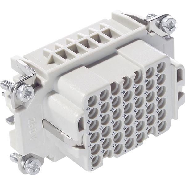 LappKabel EPIC® H-DD 42 BCM Inserts for Female Machined Crimp Cont...