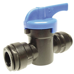 DM-Fit AHUC0606M Pneumatic Hand Valve Union Connection Tube Diameter 6mm