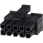 TE 1-794617-0 Micro Mate-N-Lok Socket Housing 2 x 5P Black