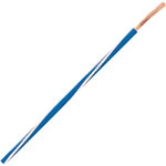 LappKabel 4512261S X05V-K Single Core Copper Wire, Blue/White Sleeve 0.50mm²