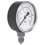 ICH 301.40.10 Pressure Gauge 1/8 Bottom Port 0 to 10 Bar 40mm Dia.