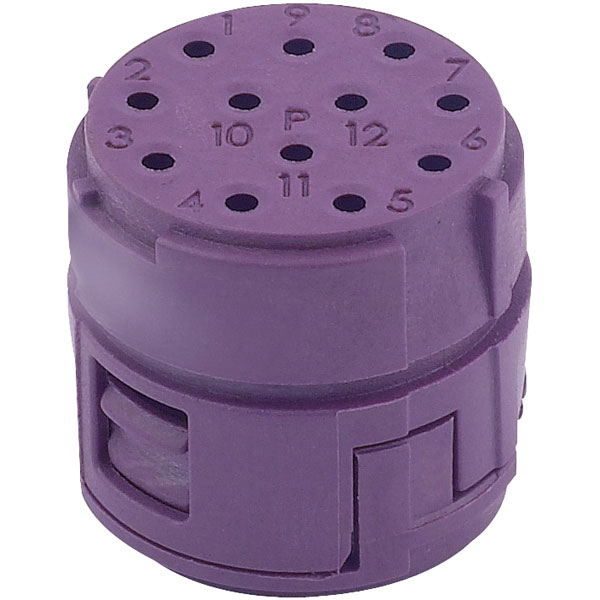 LappKabel EPIC® M23 Inserts 12 Pole P-part + Female Contacts, Solder