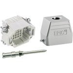 LAPP EPIC® KIT H-DD 24 SCM TG M25 24P M Metal Straight Entry Housing