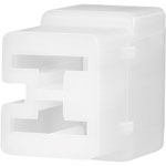 TE 180923 250 Fastin-Faston Crimp Receptacle Housing B 1x2P Natural