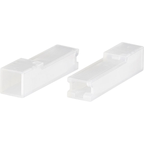 TE 925387-1 110 Faston Housing for 2.8 1P Clear TE 925387-1 110 Faston Housing for 2.8 1P Clear
