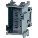 TE 1-965641-3 Faston Tab Housing 2.8mm & Secondary Locking Device 2 x 3P Grey