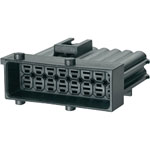 TE 1-965423-1 Faston Bullet Housing 2.8mm 2 x 5P Black