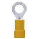 LappKabel L-RC 8 Insulated Cable Lugs 4 - 6mm² M8 Yellow Pack of 50
