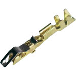 TE 87191-1 Crimp Socket with Locking Clip for 0.64mm Square Post Gold 30-28AWG