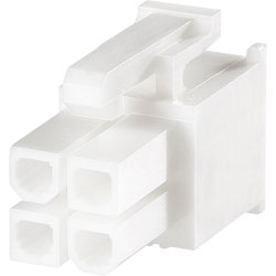 TE 1586019-4 Val-U-Lok V0 Socket Housing 2 x 2P White