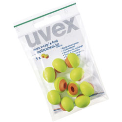 uvex 2125.351 Spare Ear Plugs - 5 Pairs