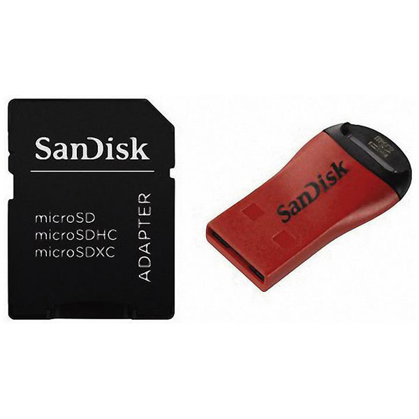 SanDisk MobileMate Duo + adaptateur