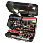 Parat 2.012.530.981 Evolution Tool Case With Wheels & Push-in Compartments