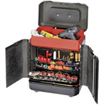 Parat 2.012.540.981 Evolution Tool Case With Wheels & Push-in Compartments