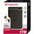 Transcend TS1TSJ25M3 StoreJet 25M3 USB 3.0 External Hard Drive 1TB Iron Gray