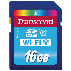 Transcend TS16GWSDHC10 Wi-Fi SD Card 16GB