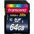 Transcend TS64GSDXC10 SDHC Card Class 10 30MB/s 64GB