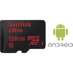 SanDisk SDSDQUAN-128G-G4A Ultra® microSDHC™ UHS-I Card 128GB