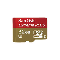 SanDisk SDSDQX-032G-U46A Extreme® PLUS microSDXC™ UHS-I Card 32GB