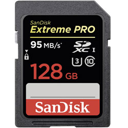 SanDisk SDSDXPA-128G-G46 Extreme PRO® SDHC™/SDXC™ UHS-I Memory Card 128GB