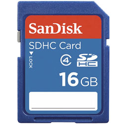 SanDisk SDSDB-016G-B35 SDHC™ Memory Card 16GB Class 4 4MB/s