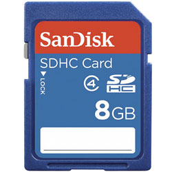 SanDisk SDSDB-008G-B35 SDHC™ Memory Card 8GB Class 4 4MB/s