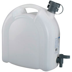 Pressol 21 185 21185 Water Can-15L-Stackable PE-w Drain Cock & Flexible Spout