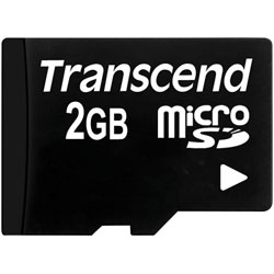 Transcend TS2GUSDC microSD Card 2GB