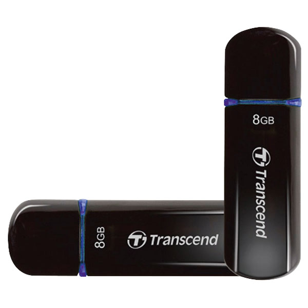 Transcend TS8GJF600 Jetflash 600 8GB USB Flash Drive | Rapid Electronics