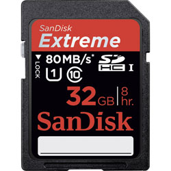 SanDisk SDSDXS-032G-X46 Extreme® PLUS SDXC™ UHS-I Card 32GB