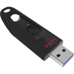 SanDisk SDCZ48-128G-U46 Ultra® USB 3.0 Flash Drive 128GB