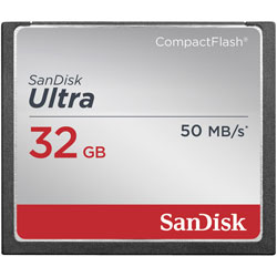SanDisk SDCFHS-032G-G46 Ultra® CompactFlash® Memory Card 32GB