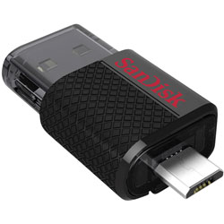 SanDisk SDDD-064G-G46 Ultra® Dual USB Drive 64GB