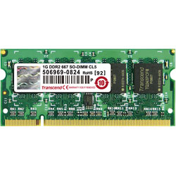 Transcend JM667QSU-1G JetRam 1GB JM DDR2 667 SO-DIMM
