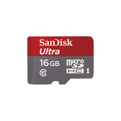 SanDisk SDSDQUA-016G-U46ATA Ultra® microSDHC™ UHS-I Card 16GB