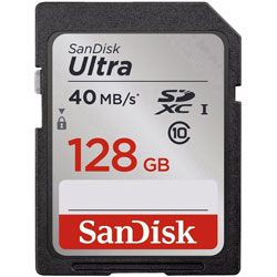 SanDisk SDSDUN-128G-G46 Ultra® SDXC-I™ Card 128GB