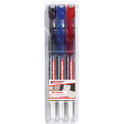 Edding 4-2185-3099 2185 Gel Roller Pens Set of 3